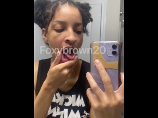 Fuck ! I love playing in cum (loop)