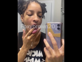 Fuck ! I love playing in cum (loop)