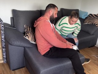 FIRST BREAST HEALING AND I DIDN'T EXPECT THE BLOWJOB AND FUCK