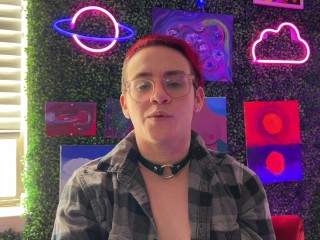 FTM Femboy Tells You How to Fuck Your Ass JOI