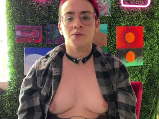 FTM Femboy Tells You How to Fuck Your Ass JOI