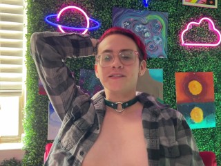 FTM Femboy Tells You How to Fuck Your Ass JOI