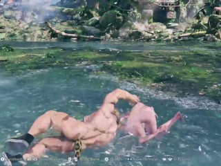 Tekken 8 Nude Reina Vs King (NO SEX)