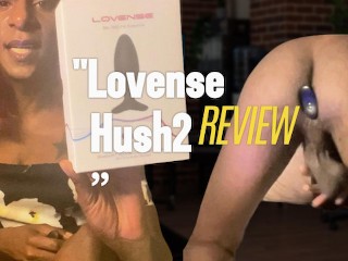 Hush 2 Lovense Review Milking Myself