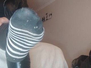 LEATHER BOOTS , STINKY SOCKS , AND MORE