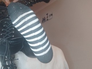 LEATHER BOOTS , STINKY SOCKS , AND MORE