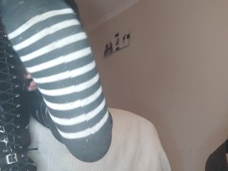 LEATHER BOOTS , STINKY SOCKS , AND MORE