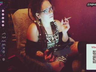 Smoking a Zoot; Listening to music; Waiting for YOU to have your way