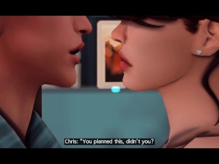 Slutty Japanese Girl Wants Her Brother's Best Friend Big Cock - Sims 4 Erotic Machinima