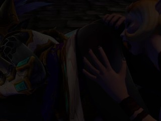 Lust for adventure. SEX SCENES in Stormwind Stockade