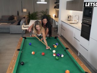 Apolonia Lapiedra & Rebecca Volpetti Lick Each Other's Pussy - A GIRL KNOWS