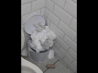 My human toilet in the pub bathroom 10/07/2023