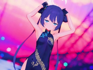 【MMD Blue Archive 4k/60fps】《Ryuuge Kisaki (竜華キサキ)》~《[Creepy Nuts「Bling-Bang-Bang-Born」》