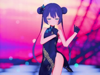 【MMD Blue Archive 4k/60fps】《Ryuuge Kisaki (竜華キサキ)》~《[Creepy Nuts「Bling-Bang-Bang-Born」》