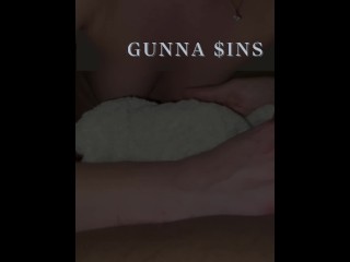 Hot Stepsis let me facefuck for a quick cum! my dick down her throat when i cum