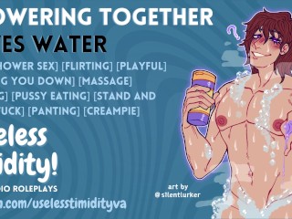 Showering Together Saves Water [BFE] [Shower Sex] [Creampie] | Audio Roleplay For Women [M4F]