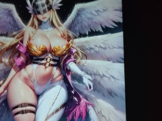 Angewomon digimon slut step sis big boobs thick milf JIZZ TRIBUTE