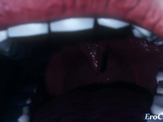 Tifa and Aerith vs 12 slimy rods