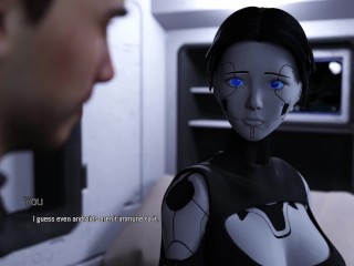 Projekt Passion | Sex Robot Girl Rubs Clit Against Big Cock [Gaming] [Visual Novel]