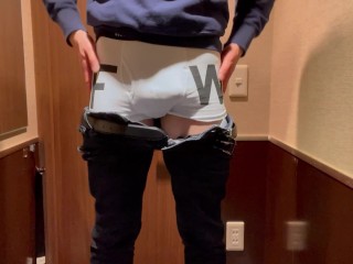 【既婚リーマン】単身赴任中にネットカフェでオナホと濃厚SEXしたら。。。大量射精！！快楽絶頂