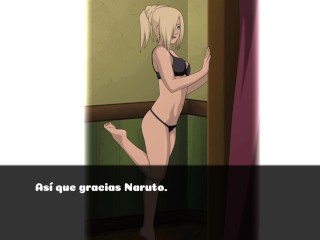 AYUDANDO A LA POBRE INO YAMANAKA A MASTURBARCE CORRECTAMENTE- NARUTO FAMILY VACATION