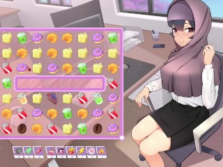 TSUNDERE MILFIN [HENTAI game] Got my first job