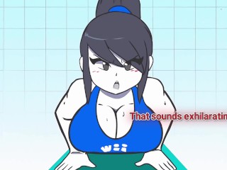 [Voiced Hentai JOI] Smash Ultimate - Wii Fit Trainer & Samus [Femdom, Workout, Humiliation]