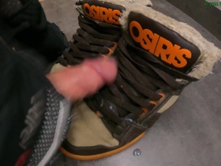 Fucking hard my furry Osiris NYC83 shoes (7 cumshots) Quick