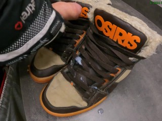 Fucking hard my furry Osiris NYC83 shoes (7 cumshots) Quick