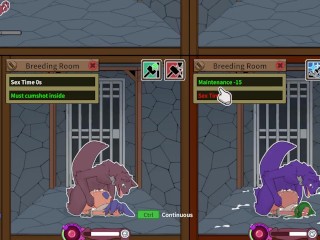 Monster black market - Two cute bunny girls fucked by werewolves