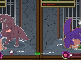 Monster black market - Two cute bunny girls fucked by werewolves