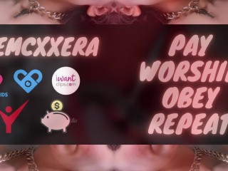 Dirty heels footfreak spitting femdom humiliation teaser