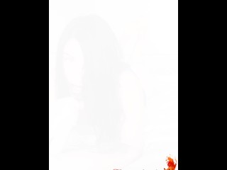 Morocha trola te chupa la pija y te pajea con los pies en una masturbación guiada (JOI) Porno casero