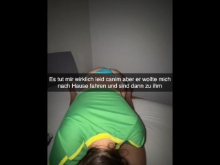 Wilde Türkin wird nach Clubnacht durchgenommen auf Snapchat