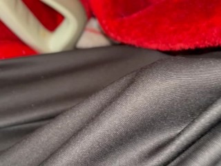 No ORGASM Just a Quick PRECUM Shot From My Stretched Out BALLS