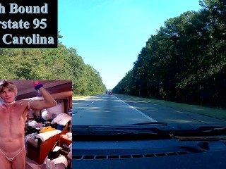 Femboy/man Dances To Rebel Rouser with Driving Scenery (ALMOST safe for work) (Not allowed on YT)