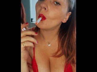 Smoking close up - Join my Onlyfans (@PhoebeSmokes) Over 6000 Picture and 750 Videos - No PPV