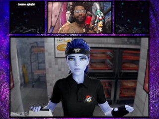 Pizza Slut Widowmaker Lets A Hungry Coomer Use And Fill Her Bald Wage Cuck Holes