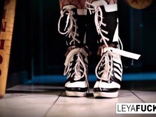 Gorgeous and Busty Blonde Loves BBC Anally