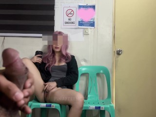 Horny Teen Recorded Me Flashing at a Public Clinic