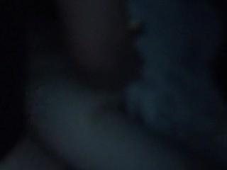 It was amazing to creampie my girlfriend while she was playing a game while watching a gravure video