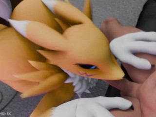 Hard furry sex with Renamon