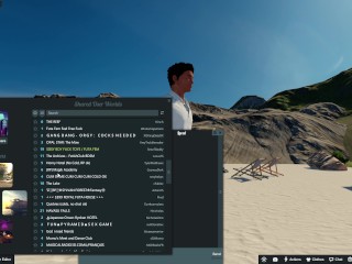 Ty in 3dxchat world looking for a good time room hopping