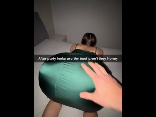 Snapchat compilation of hot cheating sluts on easter vacation