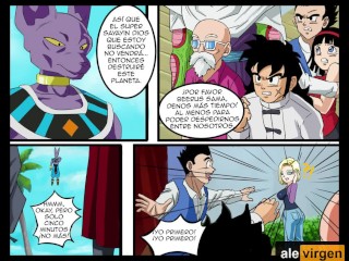 Krillin Se Folla a 18 Antes De Que Bills Destruya Todo - Dragon Ball Hentai