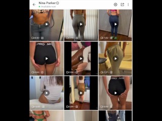 Dry-Hump my SKIMS dress . Handsfree Massive Cumshot