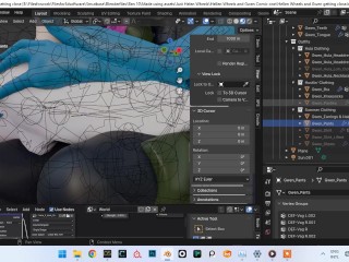 Behind the scenes How to make rule 34 renders in Blender 3d featuting Ben 10 Gwen and Hellen Wheels