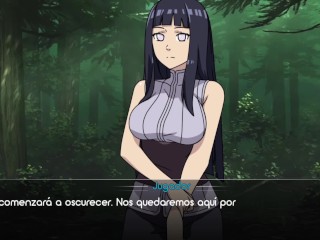 ENTRENAMIENTOS CON HINATA - ABRAZANDO A LA BELLA HINATA DESNUDA - KUNOICHI TRAINER