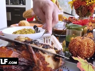 Thanksgiving MYLFs Compilation - Stepmoms Dee Williams, Kayla Kayden, Juliett Russo & Sally DAngelo