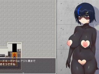 【戦隊戦姫バスターブルー-悪の組織への潜入-(体験版)実況】地味爆乳変身ヒロインJ〇が団員におっぱい揉まれたりご奉仕フェラすることになり・・(RPG同人エロゲー)